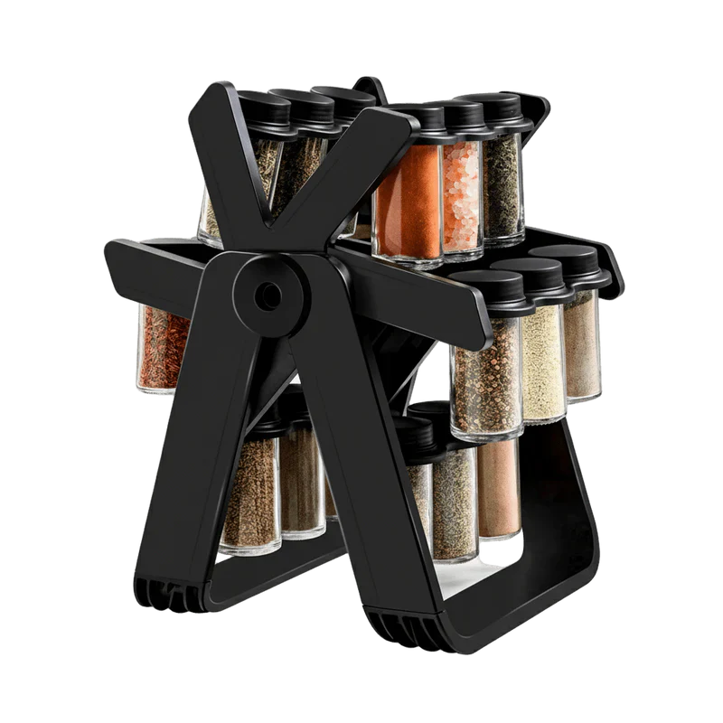 18 Jar Spice Rack | حامل توابل دوّار 18 علبة